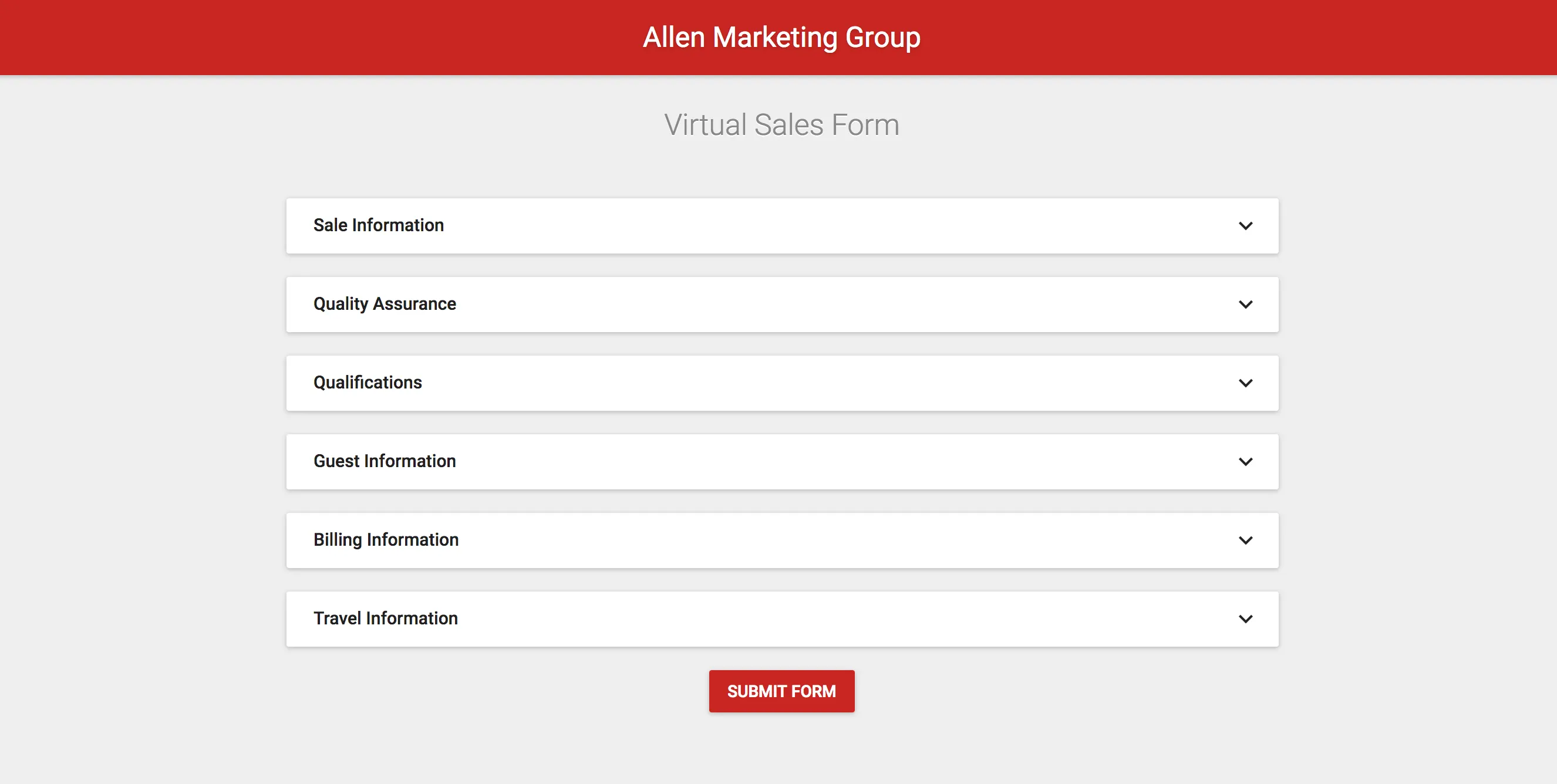 Custom booking and sales tooling built for AMG