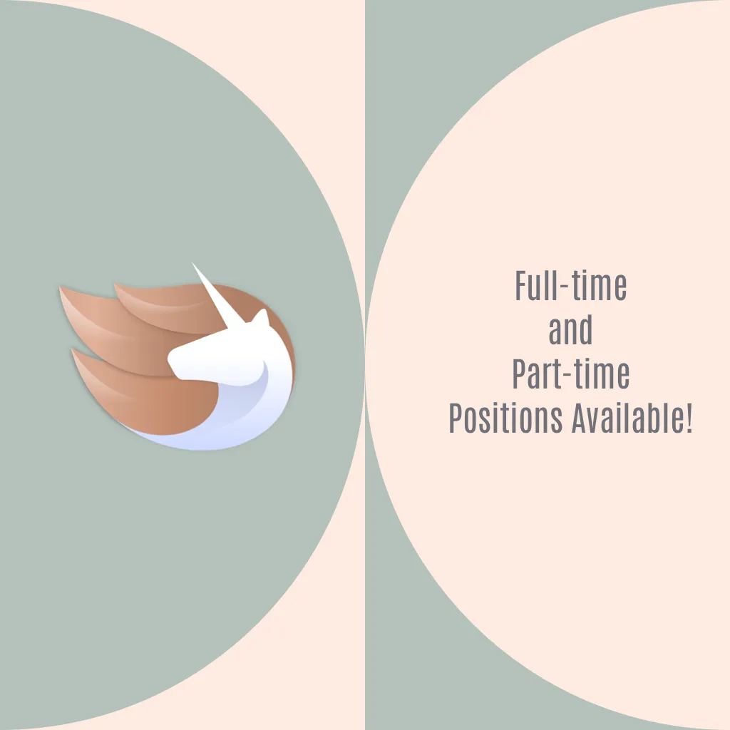 The Mane logo with the text: full-time and part-time positions available
