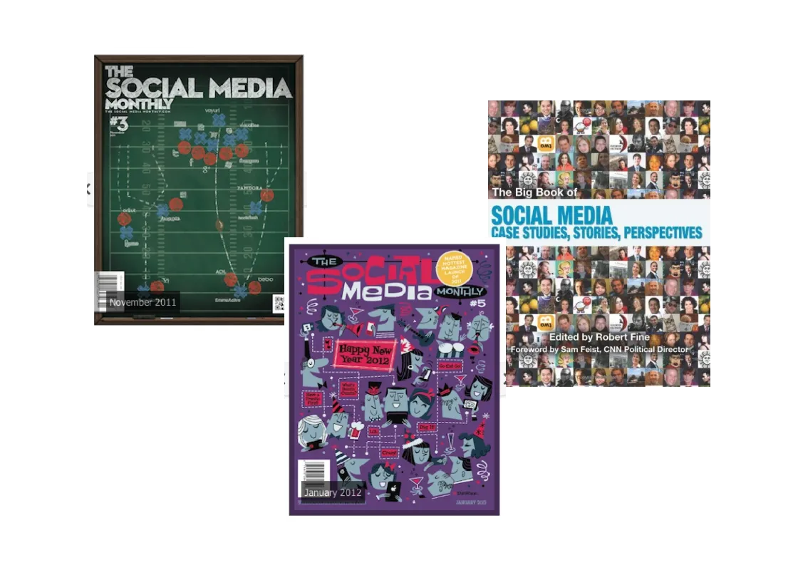Third-quarter Social Media Monthly magazine covers